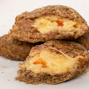 Quibe de carne C/ Quinoa - PCT C/ 20 Unid